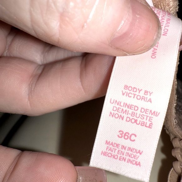 Body by Victoria Nude lace Bra Size 36C NWOT - Picture 7 of 8